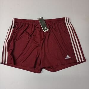 Adidas Squad 21 Shorts Women's Size 2XL Maroon Soccer Shorts